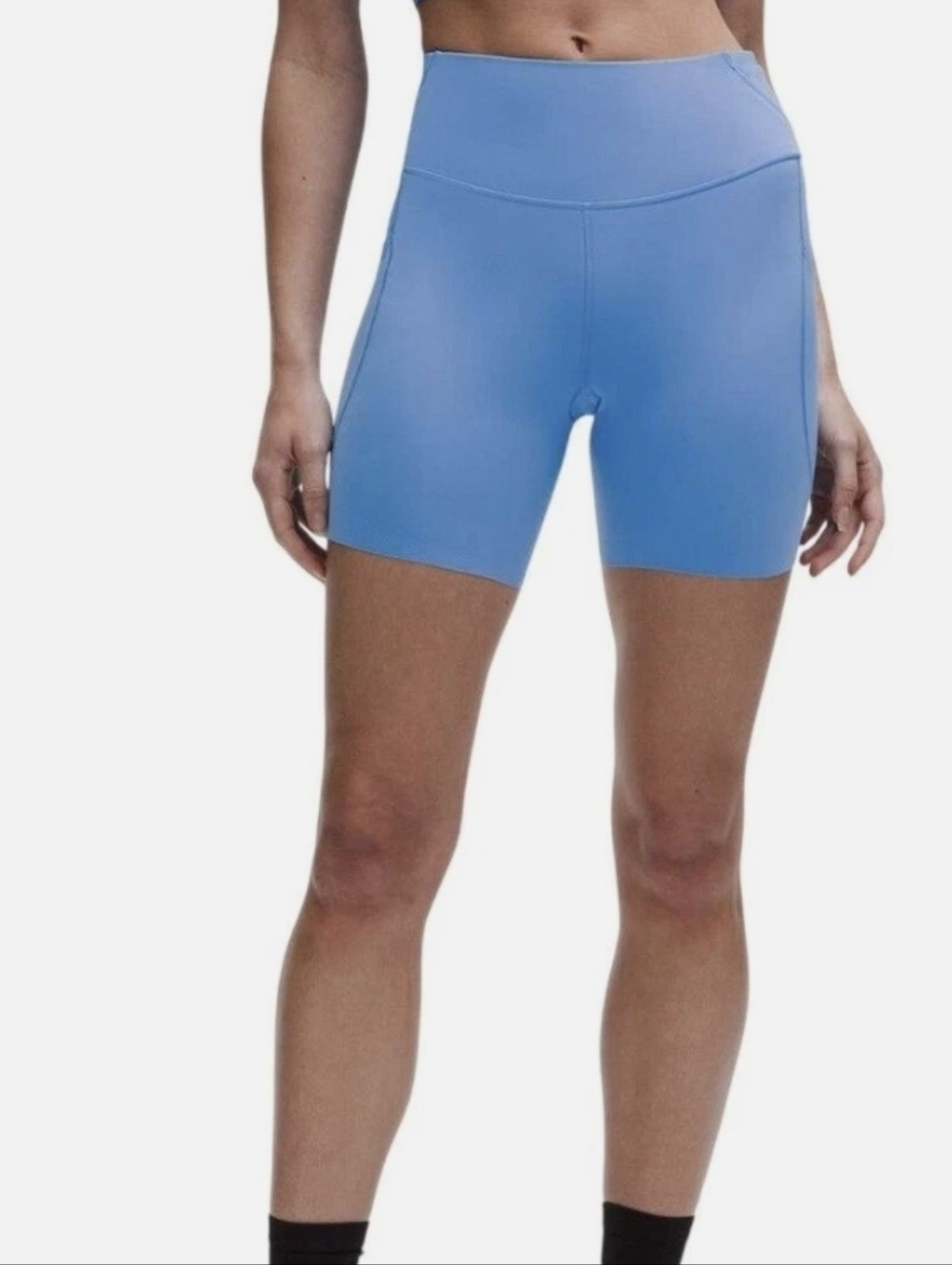 Lululemon Fast And Free High Rise Shorts 6in With Pockets Size 12